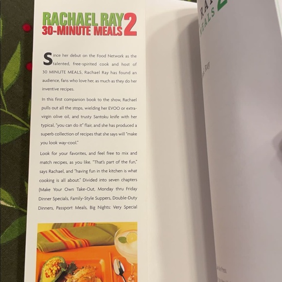 Rachel Ray Cookbook - Picture 2 of 3